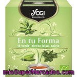 Yogi En Tu Forma Té Verde Hierbaluisa Y Salvia Ecológico 12 Bolsitas Estuche 21 G