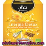 Yogi Energía Detox Hierba Limón, Diente De León Y Regaliz Ecológico 12 Bolsitas Estuche 21 G