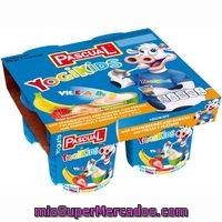 Yogikids De Fresa-plátano Pascual, Pack 4x100 G