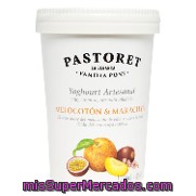 Yogur Artesanal De Melocotón Y Maracuyá Pastoret 500 G.