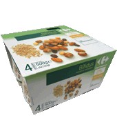 Yogur Bífidus 0% Con Muesli Y Cereales Carrefour Pack 4x125 G.