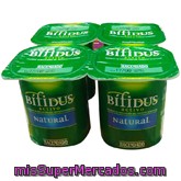 Yogur Bifidus Natural, Hacendado, Pack 4 X 125 G - 500 G