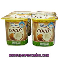 Yogur Coco, Hacendado, Pack 4 X 125 G - 500 G