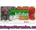 Yogur Con Bifidus Desnatado Con Ciruela-fresa Auchan 8 Unidades De 125 Gramos