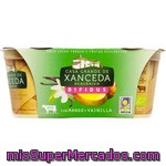 Yogur Con Bífidus Ecológico Sabor Mango Y Vainilla Xanceda Pack 2x125 Gramos
