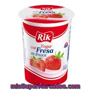 Yogur Con Fresa Rik 500 G.