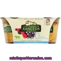 Yogur Con Frutos Del Bosque Desnatado Ecológico Xanceda Pack 2x125g