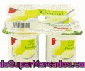 Yogur Con Sabor A Limón Auchan Pack De 4 Unidades De 125 Gramos