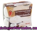 Yogur Cremoso Al Estilo Stracciatella Azucarado Con Nata Y Trocitos Chocolate Auchan Pack De 4 Unidades De 125 Gramos