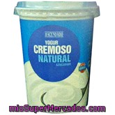 Yogur Cremoso Natural Azucarado, Hacendado, U - 500 G
