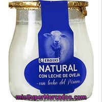 Yogur De Oveja Del Pirineo Eroski, Tarro 125 G