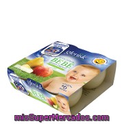 Yogur De Queso Fresco Con Pera Y Manzana Glenisk Pack 4x60 G.