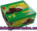 Yogur De Soja Chocolate Auchan 4 Unidades De 100 Gramos