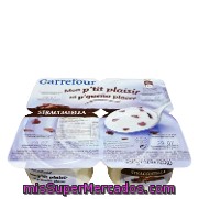 Yogur De Stracciatella Carrefour 4x120 G.