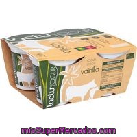 Yogur De Vainilla Lactuyogur, Pack 4x125 G