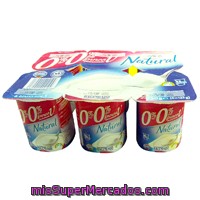 Yogur Desnatado Natural, Hacendado, Pack 6 X 125 G - 750 G