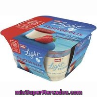 Yogur Griego 0% Con Capa De Fresa Fruitop. Muller, Pack 4x130 G