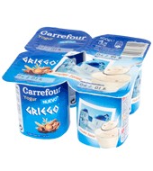 Yogur Griego Con Frutos Secos Carrefour Pack De 4x125 G.