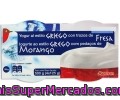 Yogur Griego Con Trozos De Fresa Auchan Pack 4 Unidades De 125 Gramos