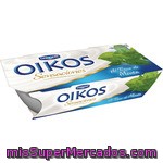 Yogur Griego Menta Danone-oikos Pack 2x115 G.