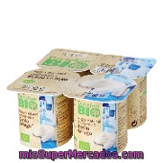 Yogur Griego Natural Azucarado Carrefour Bio Pac 4x 125g.