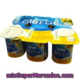 Yogur Griego Natural Azucarado, Hacendado, Pack 6 X 125 G - 750 G