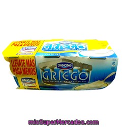 Yogur Griego Natural Oikos, Danone, Pack 6 X 115 G - 690 G