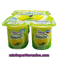 Yogur Limon, Hacendado, Pack 4 X 125 G - 500 G