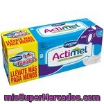 Yogur Liquido Actimel Desnatado Natural, Danone, Botellin Pack 12 X 100 G - 1200 G