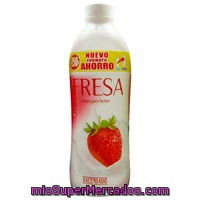 apoyo Península Tratamiento Yogur liquido fresa, hacendado, botella 1 kg, precio actualizado en todos  los supers
