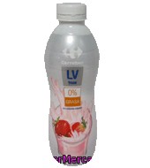 Yogur Líquido Lv 0% Fresa Carrefour 750 G.