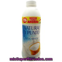 Yogur Liquido Natural Azucarado, Hacendado, Botella 1 Kg