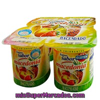 Yogur Macedonia, Hacendado, Pack 4 X 125 G - 500 G