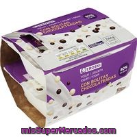 Yogur Mix Bolitas Eroski, Pack 2x122 G