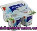 Yogur Natural Auchan 4 Unidades De 125 Gramos