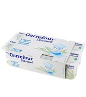 Yogur Natural Carrefour Discount Pack De 8x125 G.