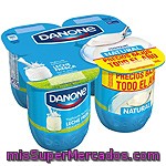 Yogur Natural Danone Pack 4 Unidades De 125 Gramos
