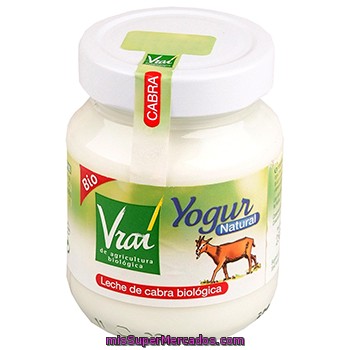 Yogur Natural De Cabra Vrai, Tarro 250 G