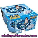 Yogur Natural Mi Primer Danone Pack 4 Unidades De 125 Gramos