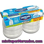 Yogur Natural Sin Azucar Original  (tarro Cristal), Danone, Pack 2 X 135 G - 270 G