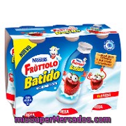 Yogur Para Beber De Fresa Nestlé-fruttolo Pack 6x90 G.