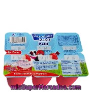 Yogur Petit De Fresa Carrefour Kids 6x50 G.