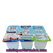 Yogur Petit Natural Azucarado Carrefour Kids 6x50 G.