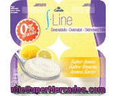 Yogur
            S.line Desnatado Sabor Limon 4 Uni