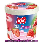 Yogur Sabor A Fresa Rik 900 G.