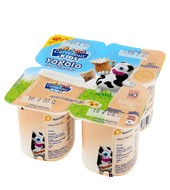 Yogur Sabor Macedonia Carrefour Kids Pack De 4x125 G.