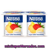 Yogur Sabor Macedonia Nestlé Pack De 4x120 G.