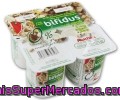 Yogur Sin Grasas Con Bifidus, Muesli Y Fibra (leche Fermentada Desnatada Con Muesli, Fibra Y Bifidobacterias. Con Azúcar Y Edulcorantes) Auchan Pack De 4 Unidades 125 Gramos