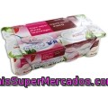 Yogures Azucarados Con Sabor Fresa (4u) Y Coco (4u) Auchan Pack De 8 Unidades De 125 Gramos