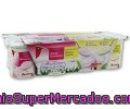 Yogures De Fresa (4u) Y Limón (4u) Auchan Pack De 8 Unidades De 125 Gramos